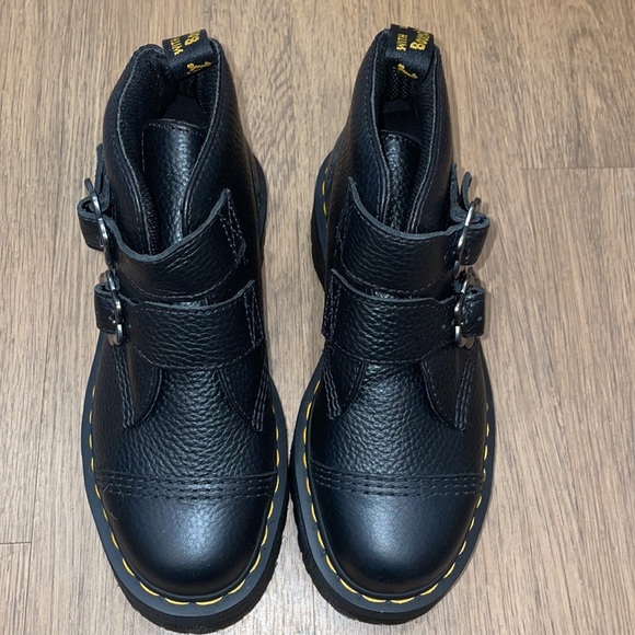 Dr. Martens Devon Flower Ankle Boots - Picture 6 of 9